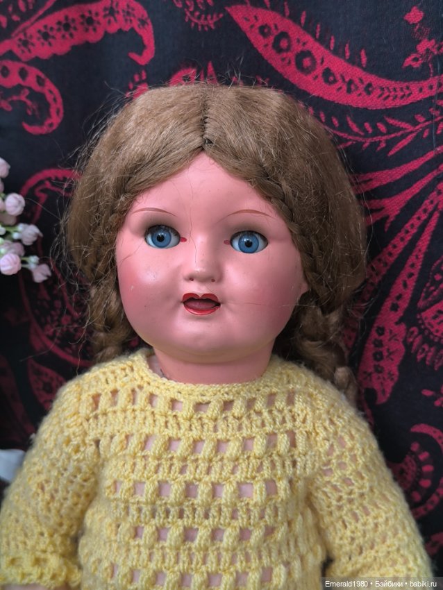 Немецкая кукла композит — Антикварные куклы