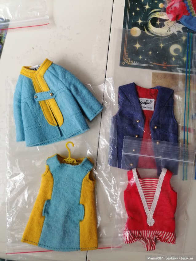 Винтажная Скиппер в родном боксе с одеждой, с обувью с аксессуарами