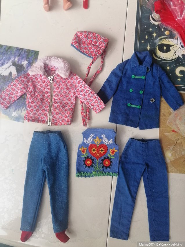 Винтажная Скиппер в родном боксе с одеждой, с обувью с аксессуарами (фото 6)