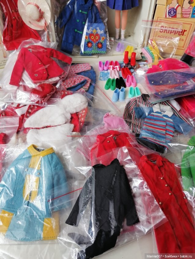 Винтажная Скиппер в родном боксе с одеждой, с обувью с аксессуарами (фото 3)