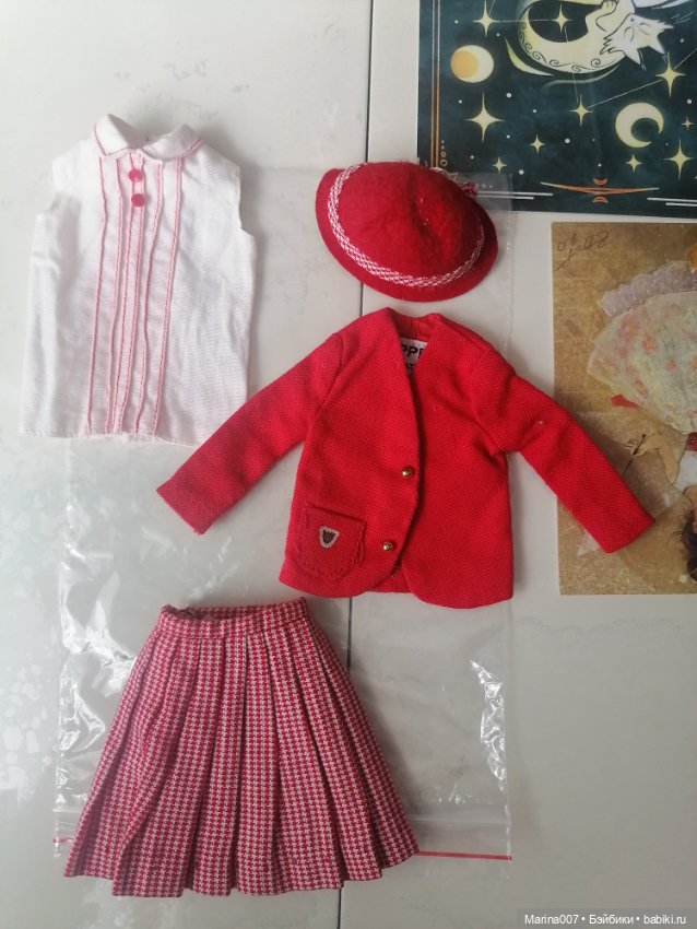 Винтажная Скиппер в родном боксе с одеждой, с обувью с аксессуарами (фото 10)