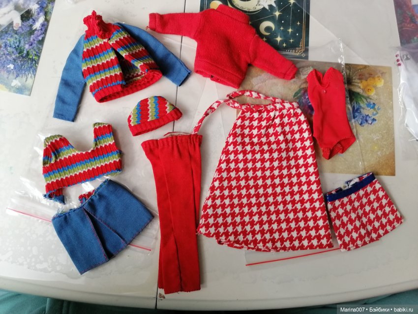 Винтажная Скиппер в родном боксе с одеждой, с обувью с аксессуарами (фото 7)