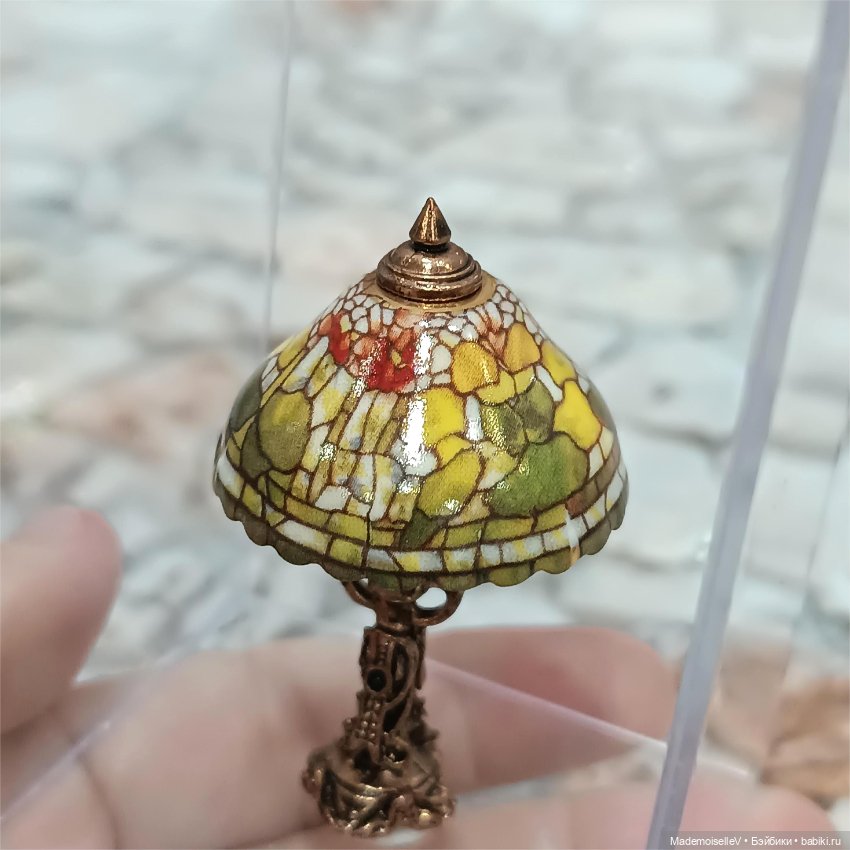 Лампа настольная "Tiffany" № 2 от Reutter Porzellan (фото 8)