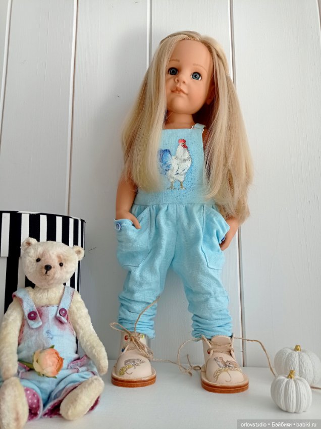 💙🐓🌾Комбинезон для Готц/Zwergnase (фото 4)