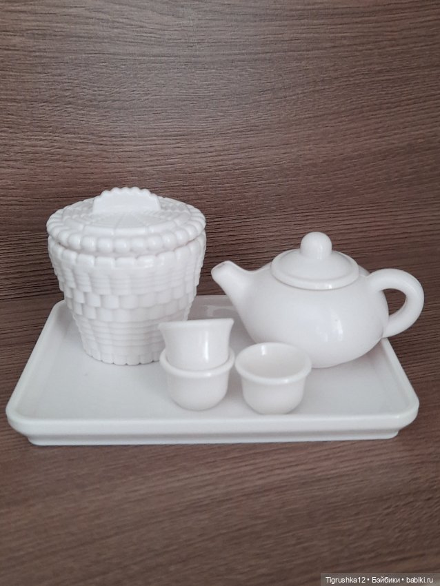 Чайный набор — Миниатюра для кукол