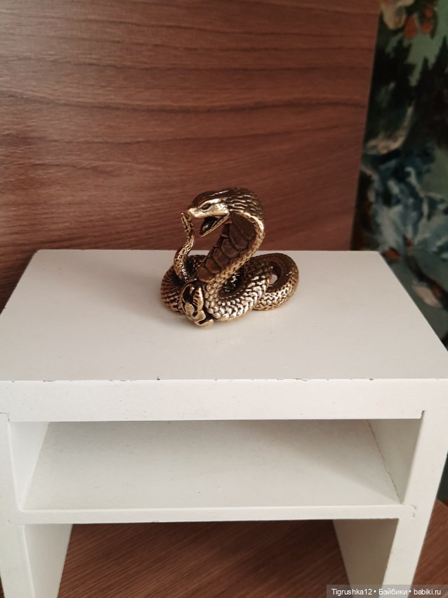 Змея металл — Миниатюра для кукол (фото 3)