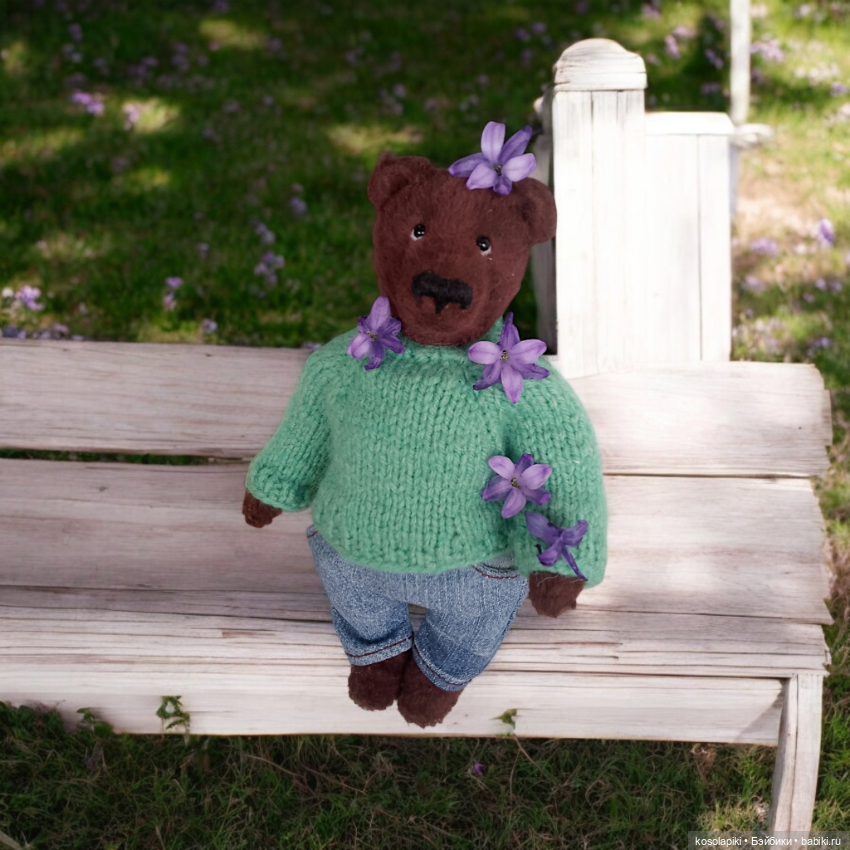 Мишка Тедди Мнишек — Авторские игрушки (фото 4)