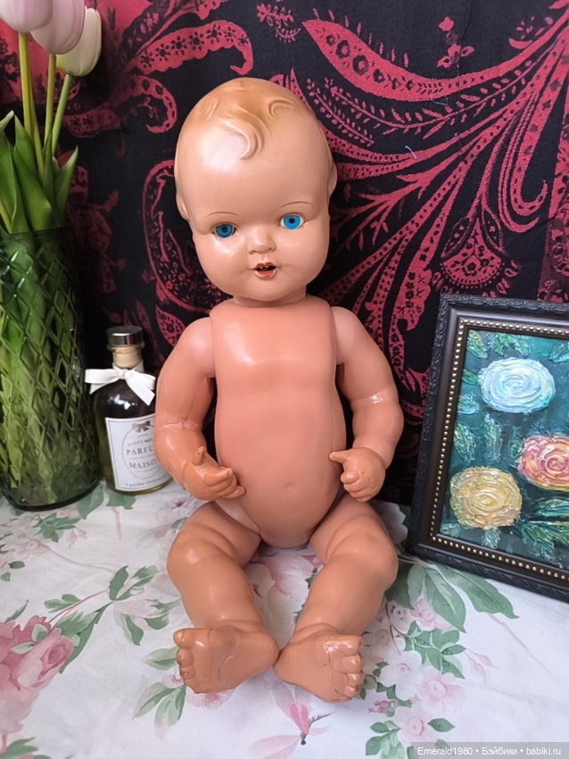 Пупс Германия 50е — Винтажные куклы и игрушки детства (фото 3)