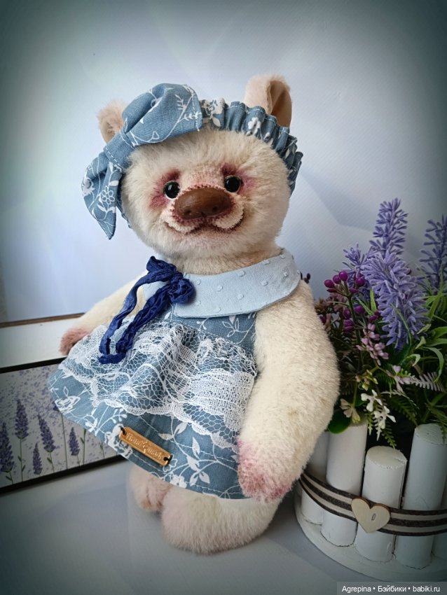 Мишка Фиалка — Авторские игрушки