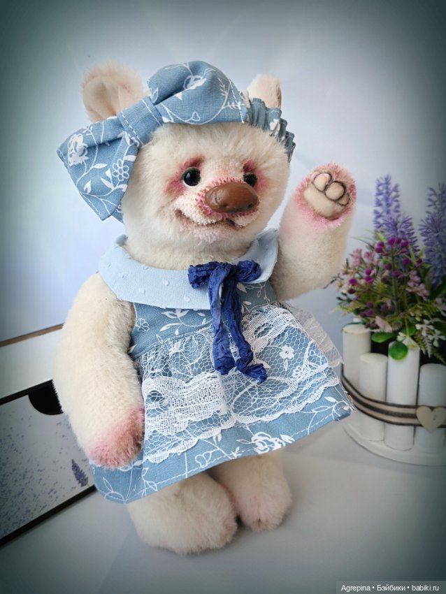 Мишка Фиалка — Авторские игрушки (фото 2)