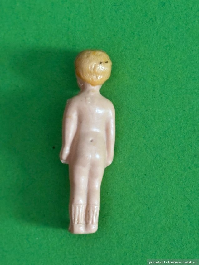 Редкая целлулоидная куколка Petitcolin, высота 5 см (фото 4)