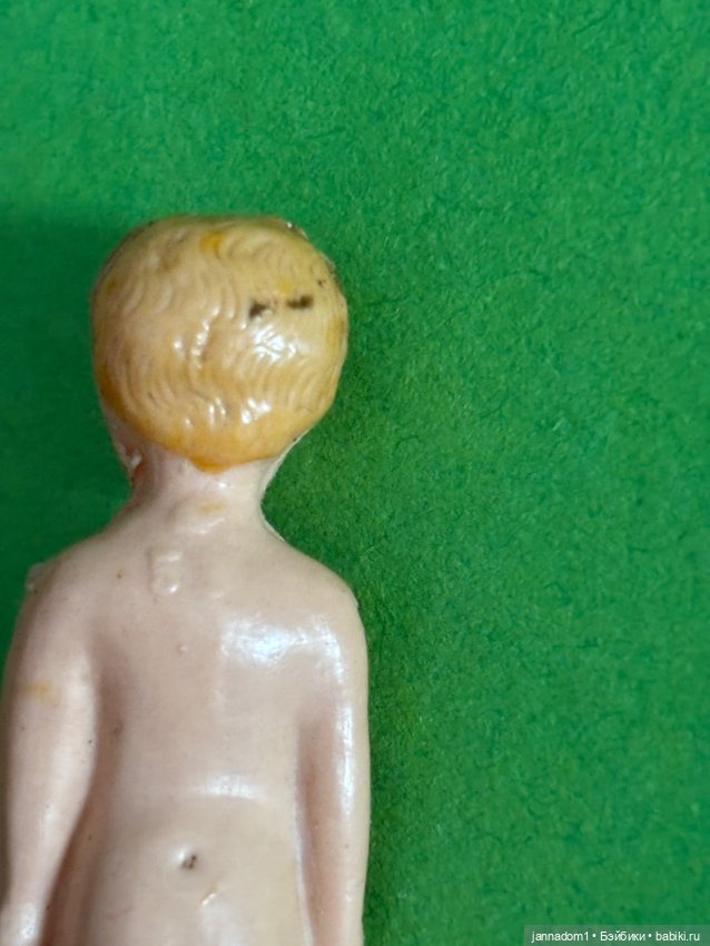 Редкая целлулоидная куколка Petitcolin, высота 5 см (фото 5)