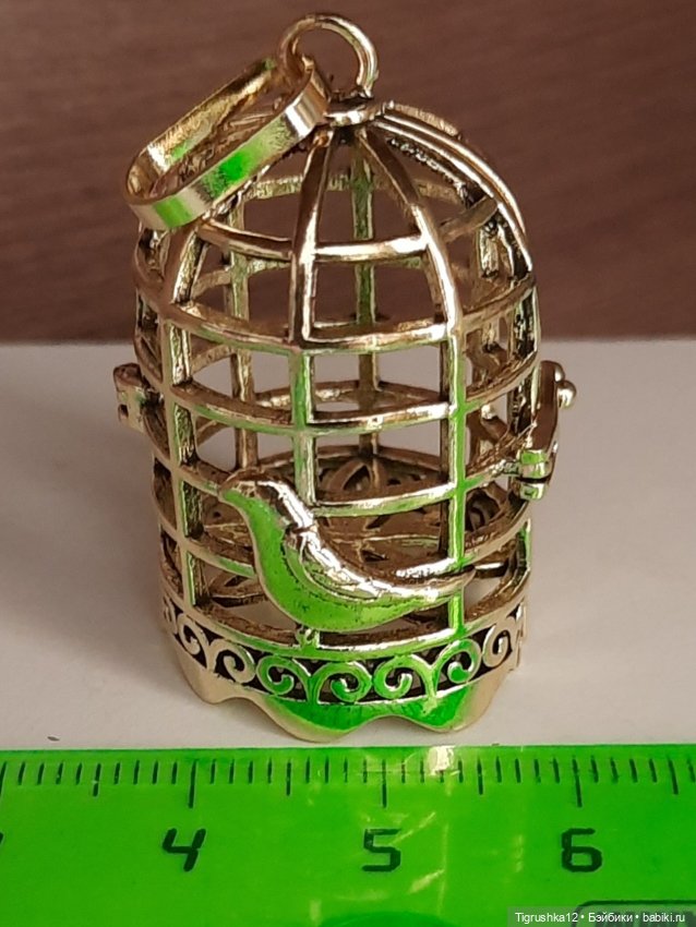 Клетка в кукольный домик — Миниатюра для кукол (фото 6)