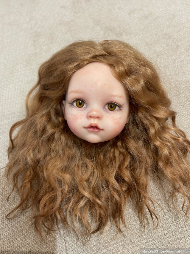 Голова Куклы Паола Рейна ООАК Галины Карповой (фото 3)