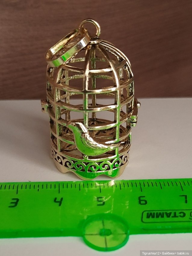 Клетка в кукольный домик — Миниатюра для кукол (фото 7)