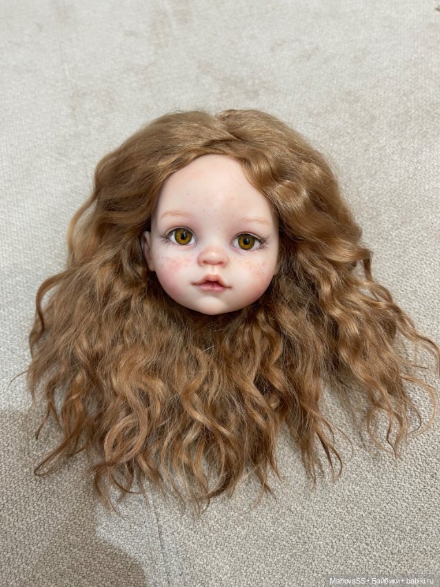 Голова Куклы Паола Рейна ООАК Галины Карповой