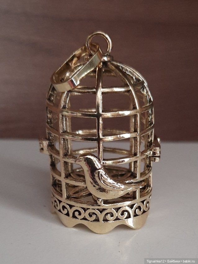 Клетка в кукольный домик — Миниатюра для кукол