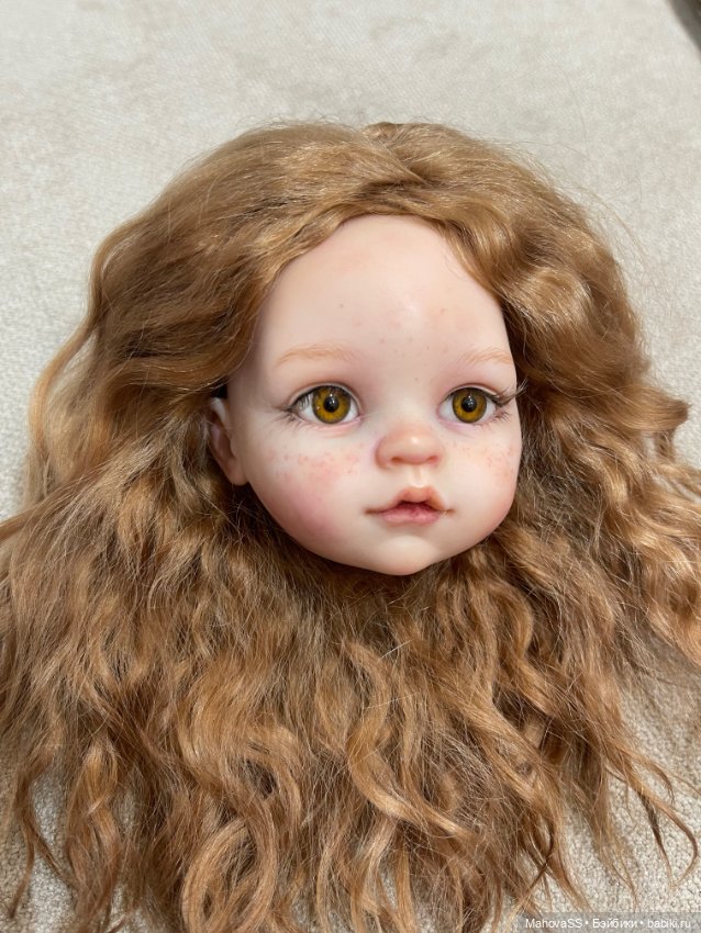 Голова Куклы Паола Рейна ООАК Галины Карповой (фото 2)