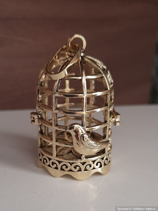 Клетка в кукольный домик — Миниатюра для кукол (фото 2)