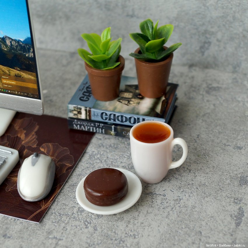 Настольный набор №13 масштаб 1:6 (фото 2)