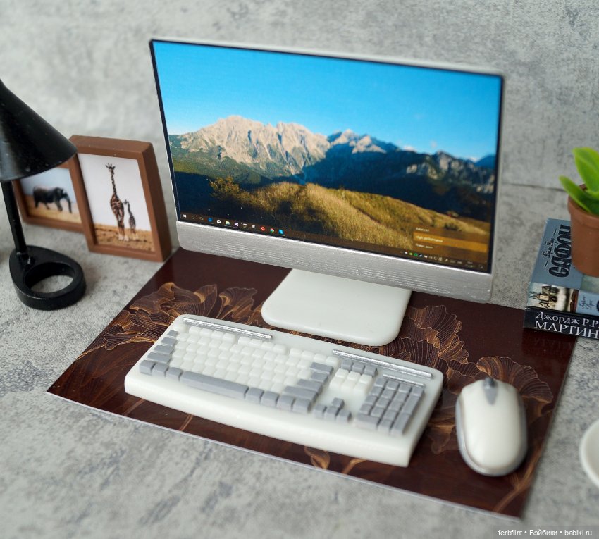 Настольный набор №13 масштаб 1:6 (фото 3)