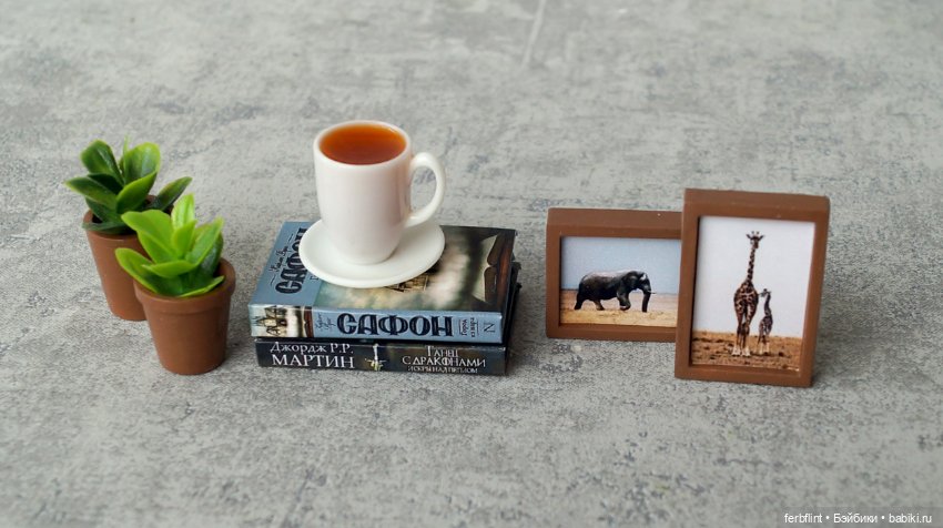 Настольный набор №13 масштаб 1:6 (фото 7)