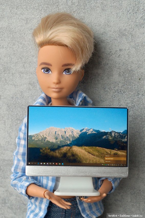 Настольный набор №13 масштаб 1:6 (фото 9)