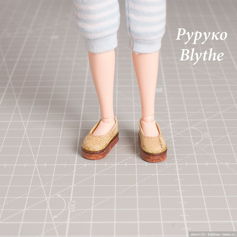 Тапочки для Blythe, Руруко (фото 3)