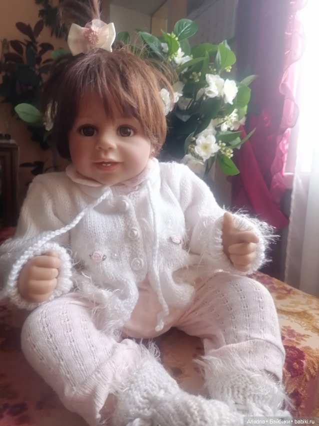 Малышка Эвелин — Коллекционные куклы (фото 5)