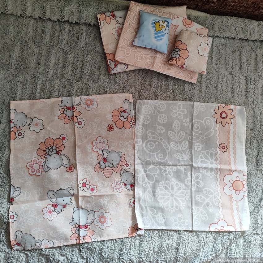 Постелька для кукол — Кукольная мебель (фото 7)