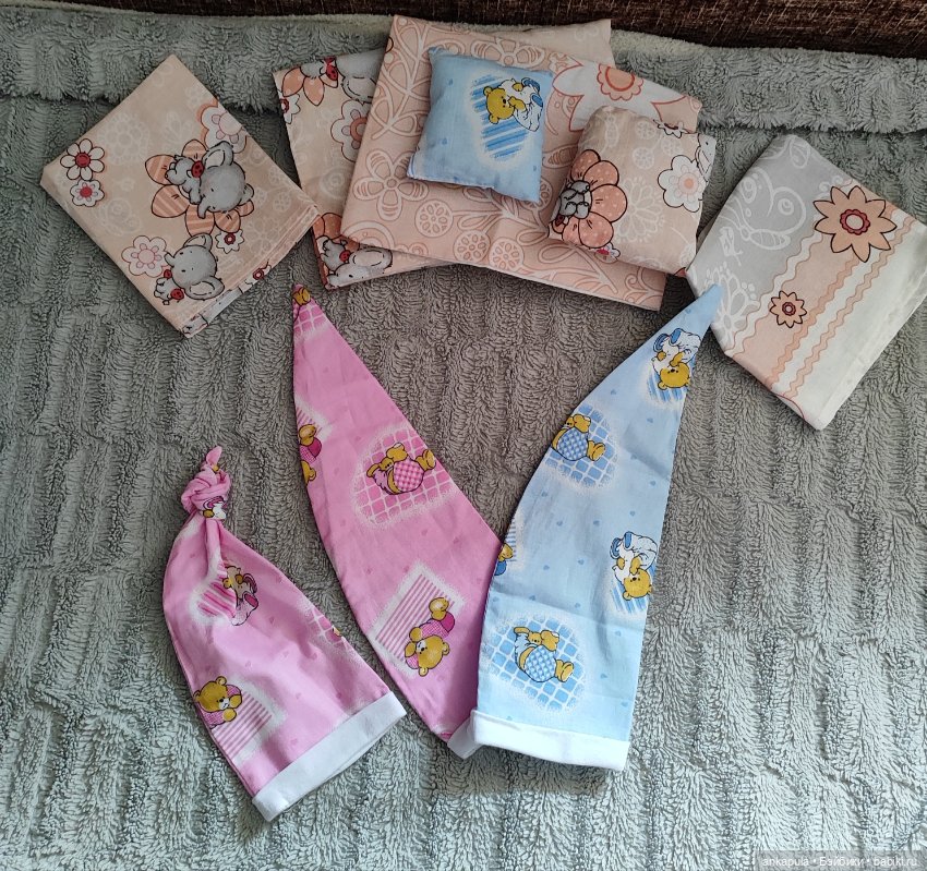 Постелька для кукол — Кукольная мебель (фото 8)