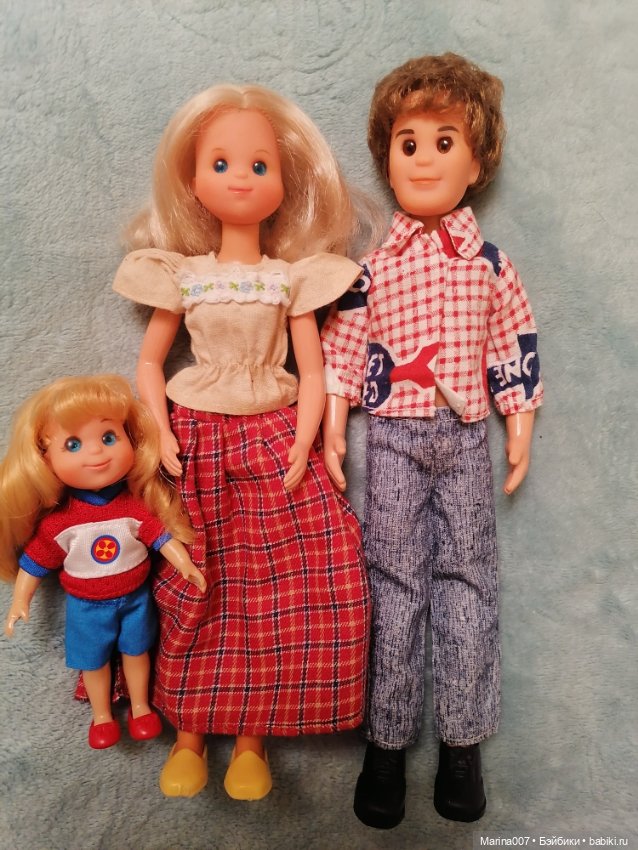 Винтажная семья Sunshine Family 1973г