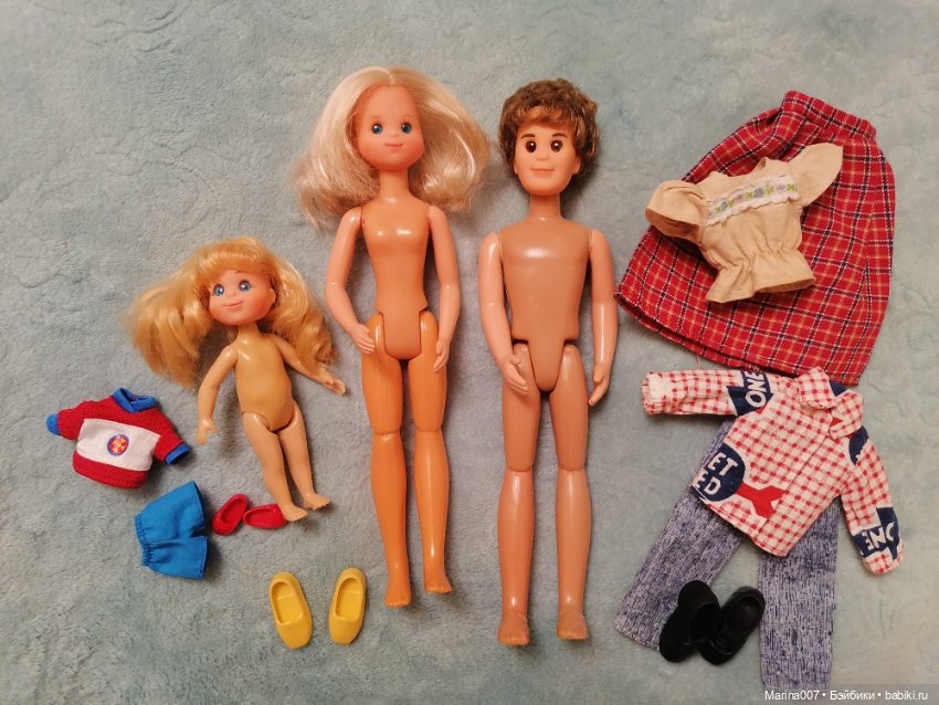 Винтажная семья Sunshine Family 1973г