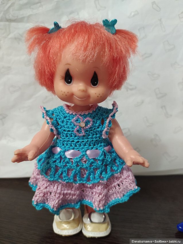 Улыбчивая малышка — Винтажные куклы и игрушки детства