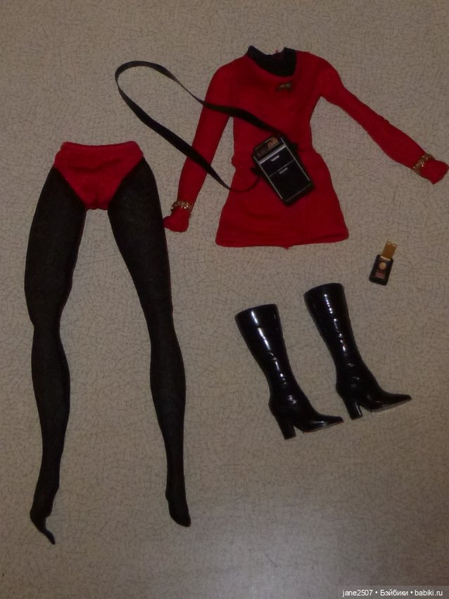 Полный аутфит Барби Barbie Uhura новый редкий