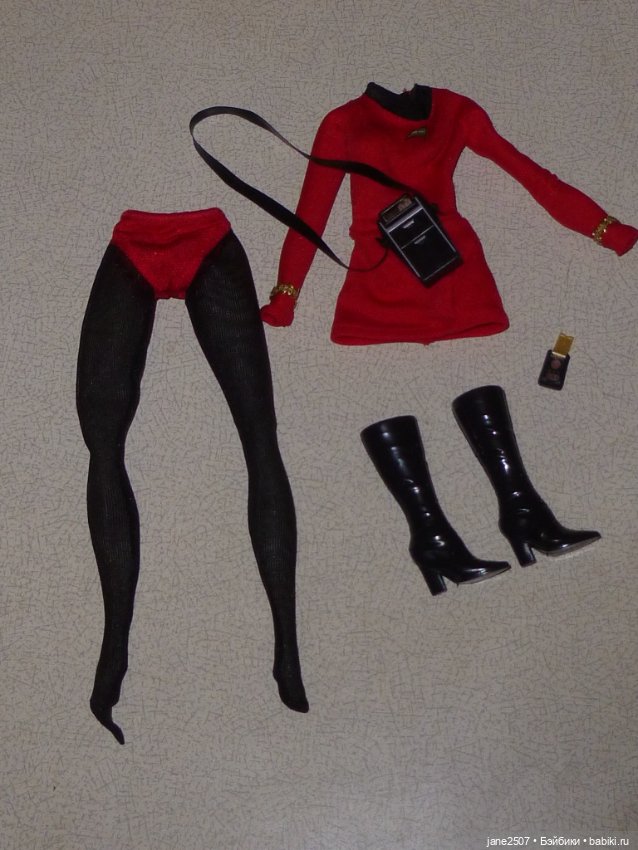 Полный аутфит Барби Barbie Uhura новый редкий (фото 5)