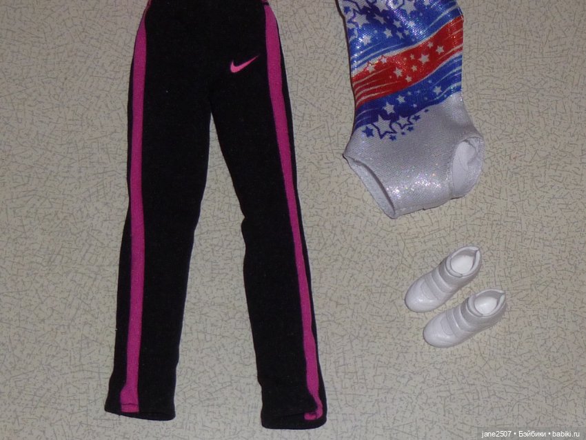 Полный аутфит Барби Barbie Gabby Douglas новый (фото 3)
