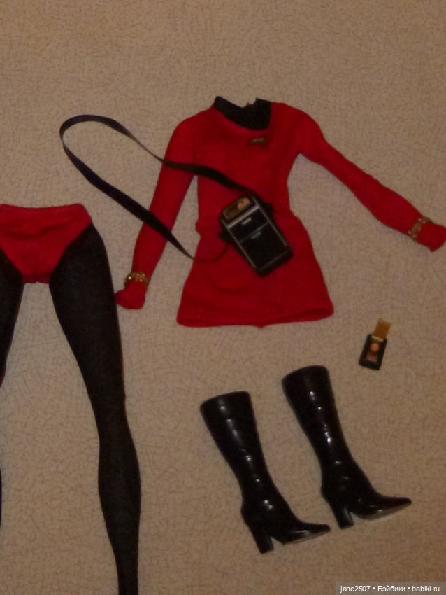 Полный аутфит Барби Barbie Uhura новый редкий (фото 2)