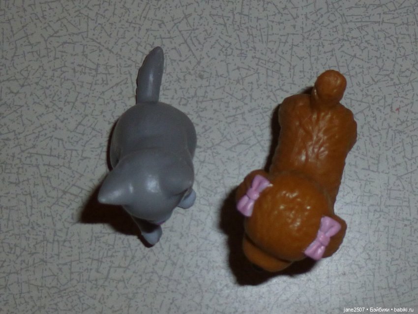 Домашние животные для кукол 12-16 дюймов - собака и кошка - новые (фото 3)