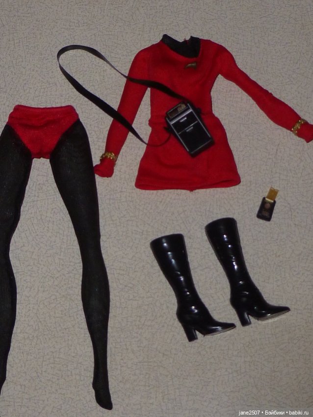 Полный аутфит Барби Barbie Uhura новый редкий (фото 4)