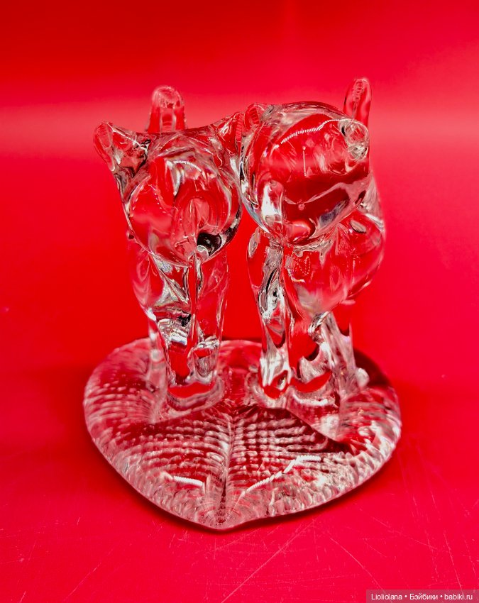 Статуэтка Кошки. Стекло — Статуэтки