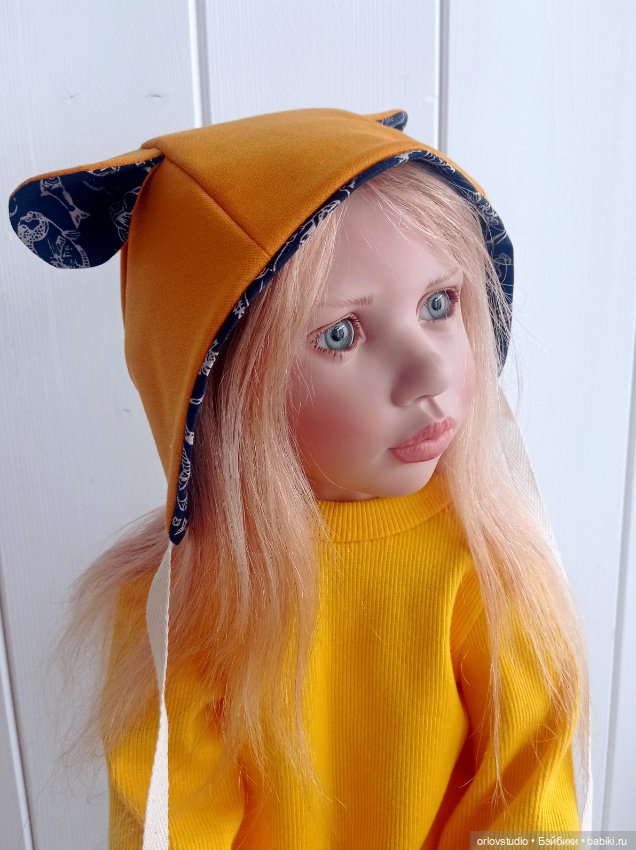 🧡Шапочка с ушками для Цвергназе/Zwergnase (фото 4)