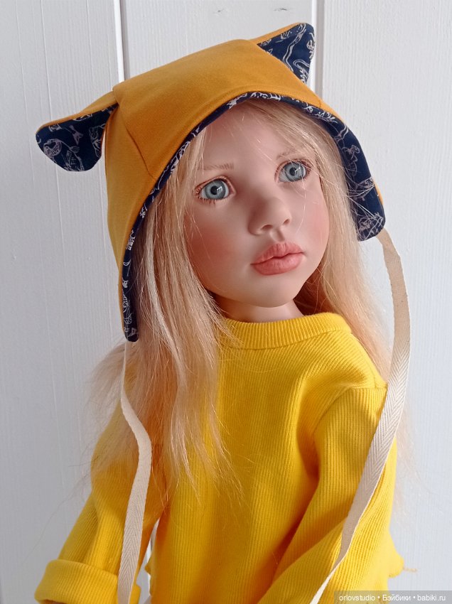 🧡Шапочка с ушками для Цвергназе/Zwergnase