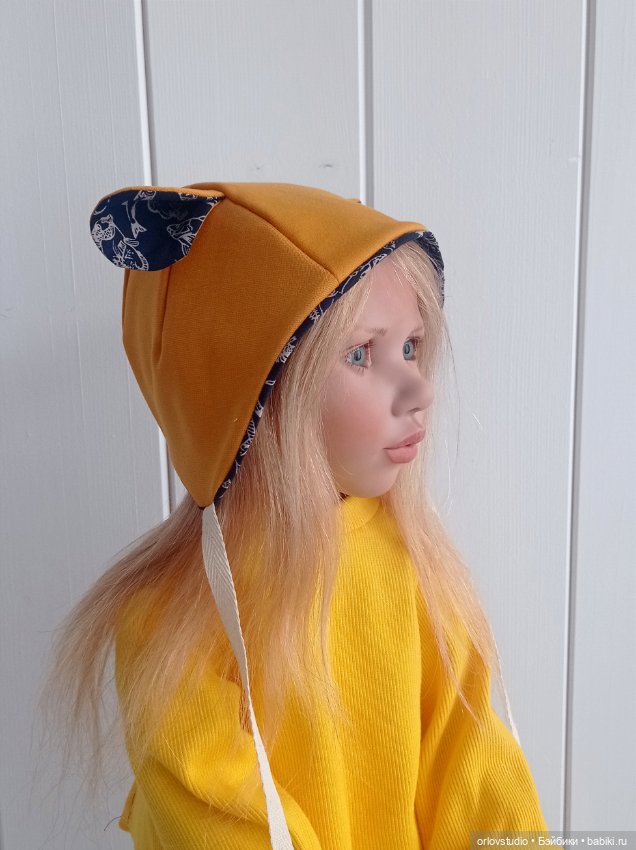 🧡Шапочка с ушками для Цвергназе/Zwergnase (фото 6)