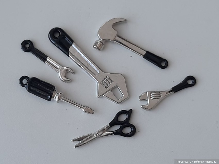 Набор инструментов — Миниатюра для кукол (фото 3)