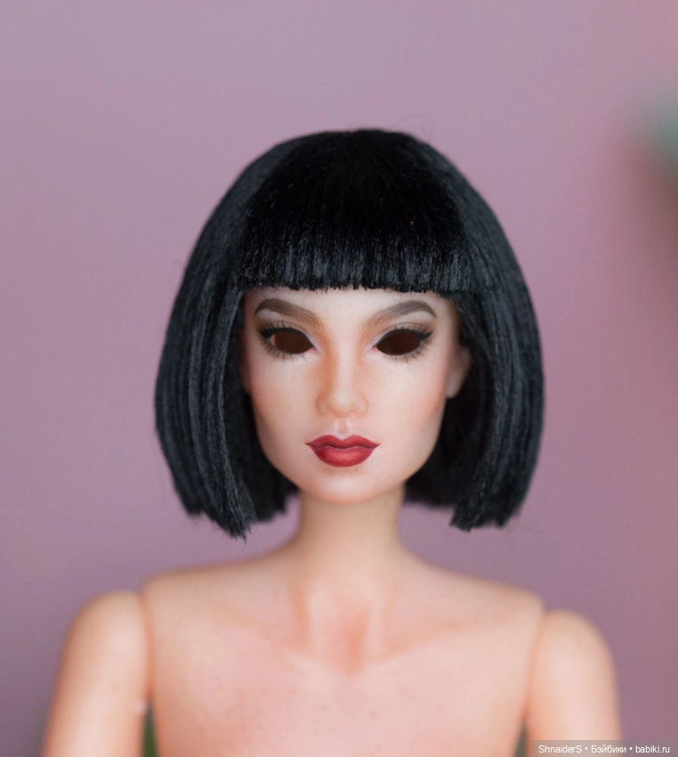 Авторская БЖД куколка с росписью (фото 6)