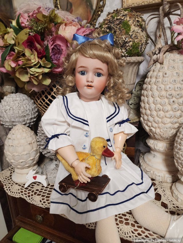 Антикварная кукла Хандверк