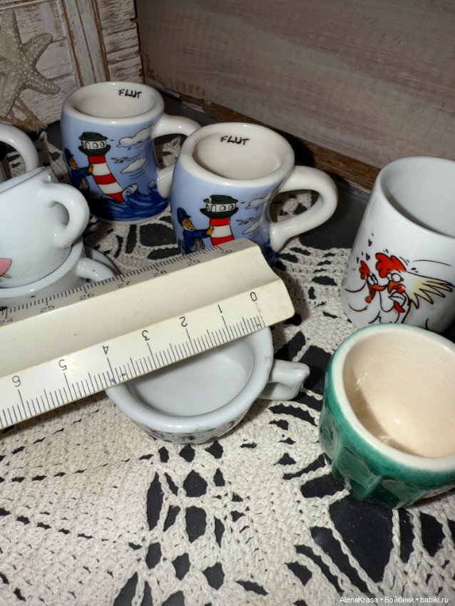Кукольные чашечки — Миниатюра для кукол (фото 6)