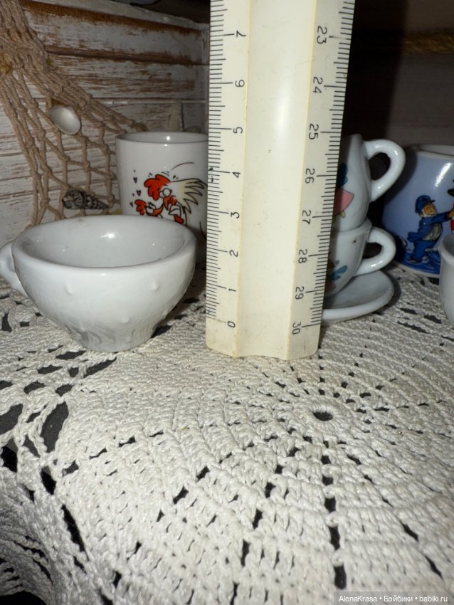 Кукольные чашечки — Миниатюра для кукол (фото 4)