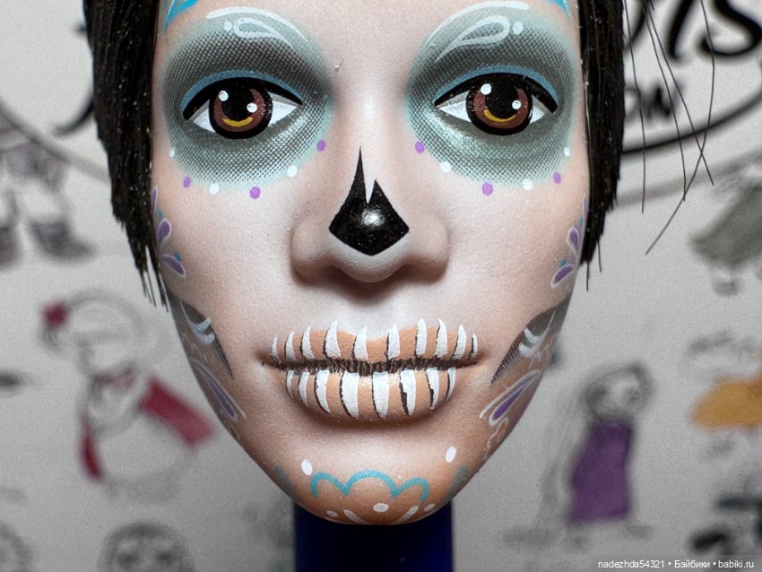 Голова Кена Диа Де Муэртос. 2024 год (фото 5)